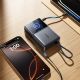 7. Powerbank Joyroom JR-PR1 10000mAh 22,5W z wbudowanym zwijanym kablem USB-C - czarny