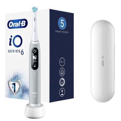 18. Szczoteczka do zębów Oral-B iO Series 6 Grey Opal