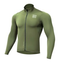 Bluza rowerowa Rockbros TLWT001 ROAD TO SKY wiatroszczelna ocieplana L - zielona