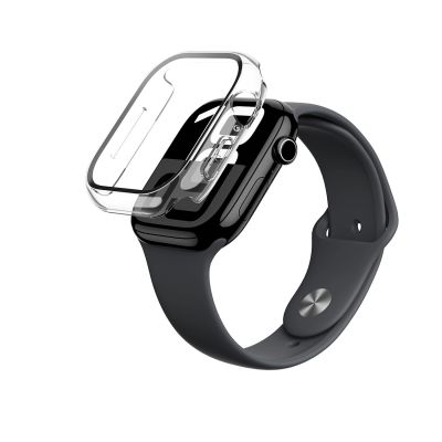 Etui ze szkłem hartowanym AMAZINGTHING Radix Glass do Apple Watch 42mm – przezroczyste