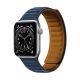 Pasek magnetyczny Magnetic Strap opaska bransoleta do Apple Watch 41 mm - niebieski