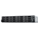 2. NAS Synology RS2423RP+; 2U RACK; 12x (3.5" SATA HDD/2.5" SATA HDD); AMD Ryzen V1780B; 8 GB DDR4 ECC UDIMM (max. 32GB), 2x 1GbE RJ-45, 1x 10GbE RJ-45