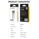 5. Kabel Wozinsky WNBAC1 USB-A / USB-C 2.4A 1 m - czarny