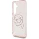 6. Etui Karl Lagerfeld Rhinestones K. Head Logo Samsung Galaxy S25 różowy