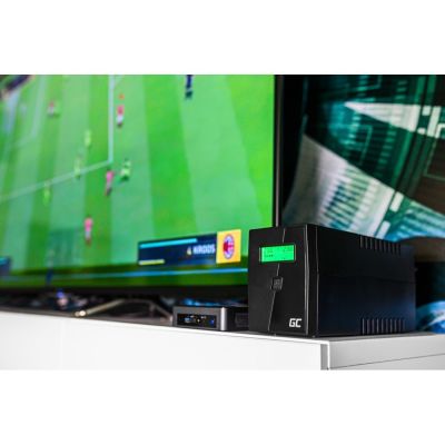 9. GREEN CELL ZASILACZ AWARYJNY UPS03 POWER PROOF 1000VA 600W