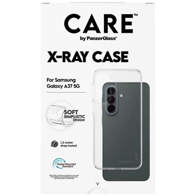 3. Etui CARE by PanzerGlass Fashion X-Ray na Samsung Galaxy A37 - przezroczyste