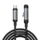 Kabel Joyroom S-A56 EnjoyX Series 90° USB-C - USB-C 60W 1,2m - czarny