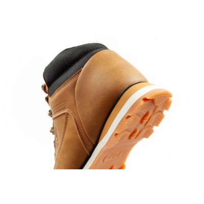 7. Lee Cooper buty sportowe męskie zimowe trekkingowe ocieplane za kostkę brązowe