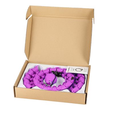 16. Hula hop plus size HMS HHW12 z wypustkami i obciążnikiem fioletowy