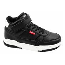Levi's buty dziecięce sportowe John SE czarne na rzep za kostkę