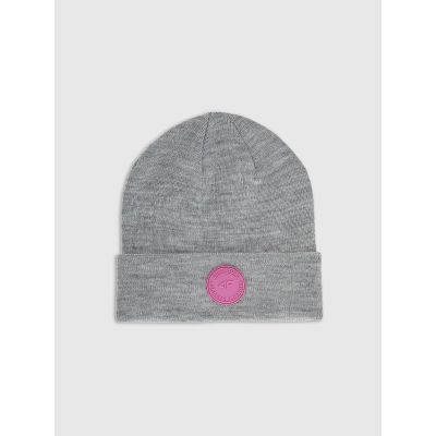 Czapka zimowa beanie dziewczęca 4F 4FJRAW25ACAPF0749-27M