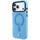 2. Etui BMW Sign Frosted IML & Metal Logo MagSafe na iPhone 18 Pro Max / 17 Pro Max - niebieskie