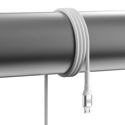 9. Kabel 3mk Hyper Cable N-SERIES USB-A / MicroUSB 1m 5V/2.4A 12W / biały