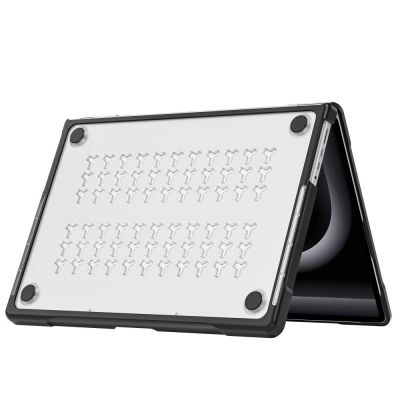 3. Etui Tech-Protect Velar na MacBook Pro 14" 2021 / 2023 / 2025 / 2026 - przezroczysto-czarne