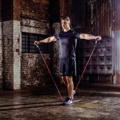 20. Zestaw gum fitness Reebok Power Tube Ratb-30034
