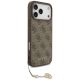 3. Etui Guess 4G Charms Collection MagSafe na iPhone 17 Pro Max - brązowe
