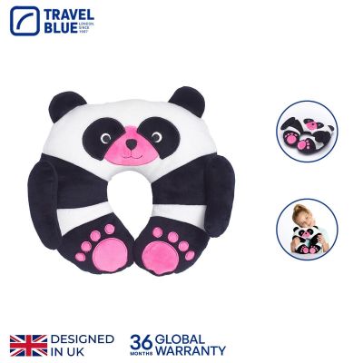 5. TRAVEL BLUE PODUSZKA PODRÓŻNA DZIECĘCA PANDA CHI CHI