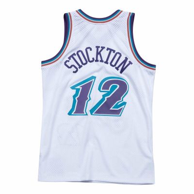 2. Koszulka Mitchell & Ness NBA Swingman Jersey Utah Jazz John Stockton - SMJYLG18031-UJAWHIT96JST