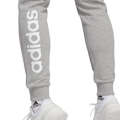 4. Spodnie adidas Essentials Linear French Terry Cuffed W IC8816