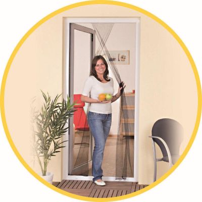 2. MOSKITIERA DRZWI 2X60X210 BIAŁA