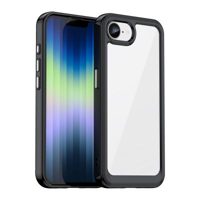 Etui Outer Space Case na iPhone 16e / 17e pokrowiec z elastyczną ramką - czarne