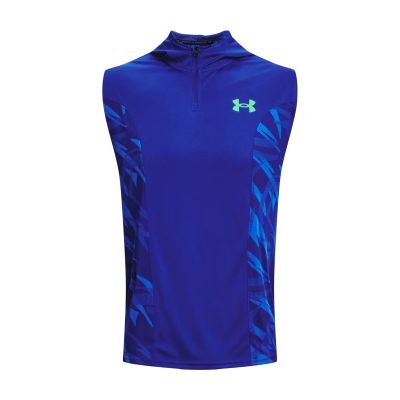 Koszulka koszykarska z kapturem męska Under Armour - 1370240-401