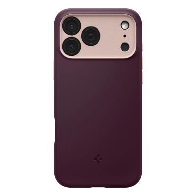 2. Etui Spigen Nano Pop Mag MagSafe na iPhone 17 Pro - bordowe