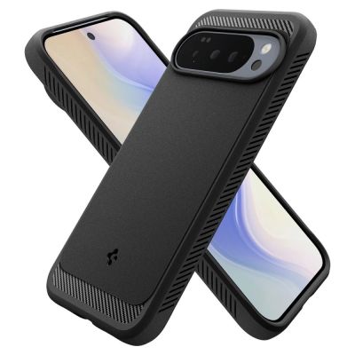 10. Etui Spigen Rugged Armor Mag MagSafe na Google Pixel 10 Pro XL - czarny mat