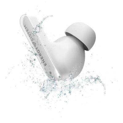 6. Słuchawki bezprzewodowe Energy Sistem True Wireless Earphones Serenity ANC z mikrofonem Bluetooth białe