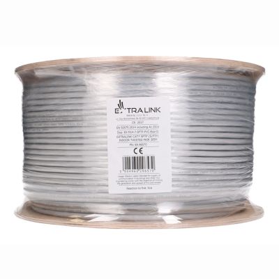 7. Extralink CAT7 SFTP (S/FTP) INDOOR TWISTED PAIR 305M kabel sieciowy