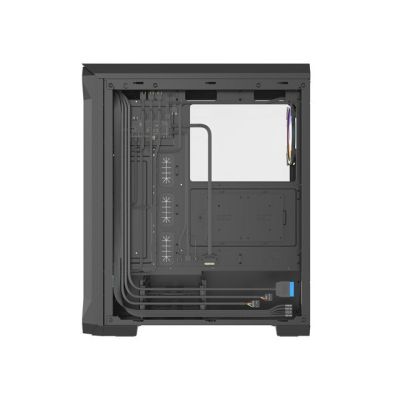25. Obudowa NATEC Genesis Irid 505 ARGB NPC-1518 (ATX. Micro ATX. Mini ITX; kolor czarny)