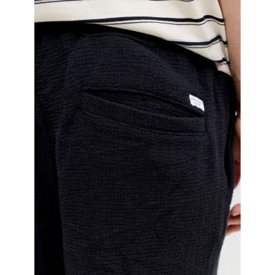 4. Jack&Jones męskie szorty JPSTJAIDEN COBA STRIPE JOG SHORTS REG SN 12274413 BLACK