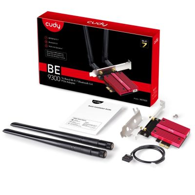 6. CUDY WE9300 Adapter BE9300 Wi-Fi 7 Bluetooth