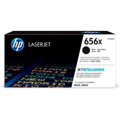 3. HP 656X oryginalny wkład LaserJet z czarnym tonerem o dużej pojemności