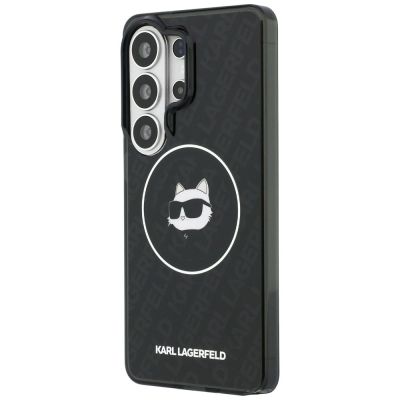 2. Etui Karl Lagerfeld IML Repeated Choupette MagSafe na Samsung Galaxy S26 Ultra - czarne