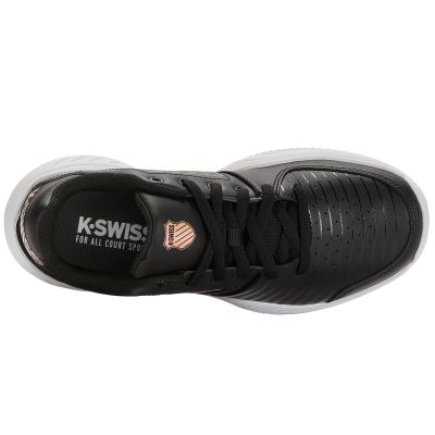2. Buty sportowe damskie K-Swiss Court Express HB sneakersy tenisowe czarne (96750-059-M)