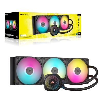 6. Chłodnica CORSAIR iCUE LINK TITAN 420 RX RGB AIO 420mm