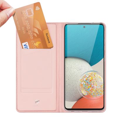 2. Dux Ducis Skin Pro kabura etui pokrowiec z klapką Samsung Galaxy A73 różowy
