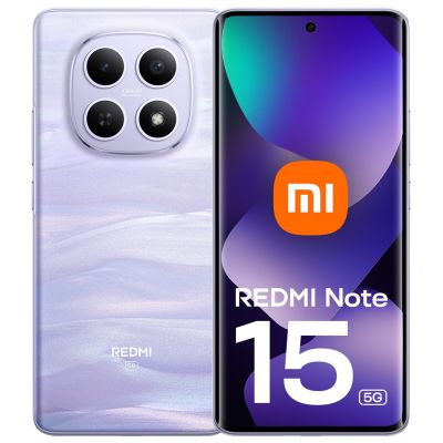 Xiaomi Redmi Note 15 5G 16,9 cm (6.67") Dual SIM USB Type-C 6 GB 128 GB 5520 mAh Fioletowy