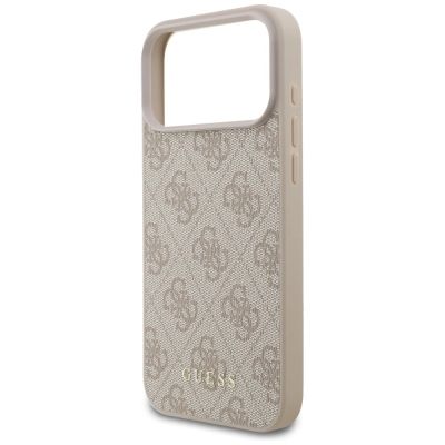 6. Etui Guess 4G Classic na iPhone 17 Pro Max / 18 Pro Max - różowe