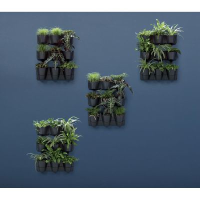 45. KWIETNIK OGRÓD WERTYKALNY WISZĄCY ANTRACYT