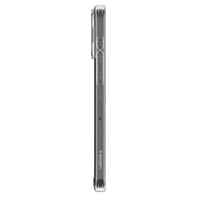 9. Etui Spigen Crystal Hybrid na iPhone 15 Pro - przezroczyste