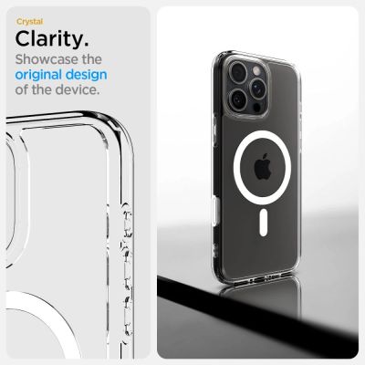 9. Etui Spigen Ultra Hybrid na iPhone 16 Pro - białe