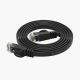 6. Kabel sieciowy Ethernet Orico PUG-C7B CAT7 10Gbps RJ45 internetowy LAN płaski 8 m - czarny