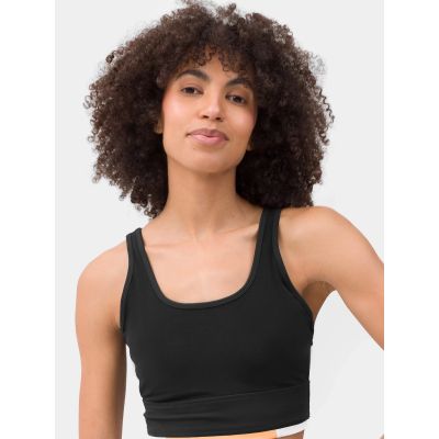 3. Biustonosz treningowy ze średnim wsparciem damski 4F