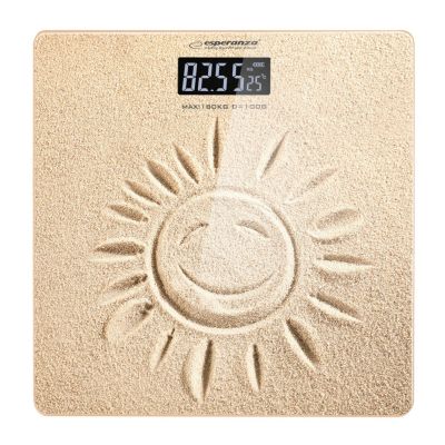 7. Waga łazienkowa Esperanza Sunshine EBS006 (kolor piaskowy)