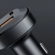 11. Acefast ładowarka samochodowa 66W 2x USB Typ C / USB, PPS, Power Delivery, Quick Charge 4.0, AFC, FCP, SCP czarny (B3 black)