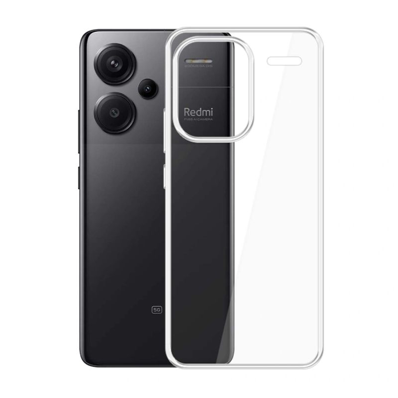 6. Etui 3mk Clear Case na Xiaomi Redmi Note 13 Pro+ - przezroczyste