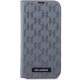 3. Etui Karl Lagerfeld Saffiano Monogram na iPhone 14 - srebrne