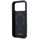 7. Etui Mercedes Leather 3D MagSafe do iPhone 18 Pro Max / 17 Pro Max - antracytowe